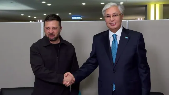 Президент Казахстана встретился с Зеленским для обсуждения СВО