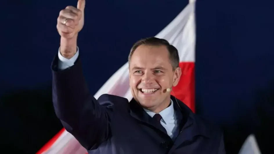 У президента Польши на эфире выпал пакетик со снюсом