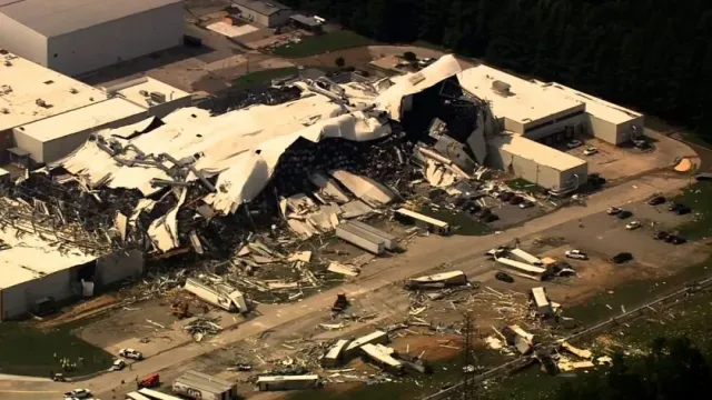 Завод Pfizer в Северной Каролине пострадал от торнадо