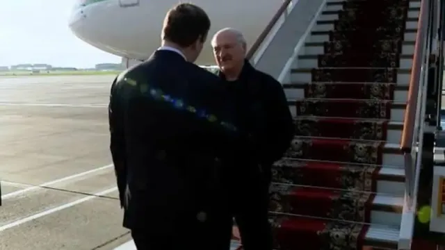 Александр Лукашенко прибыл в Россию с официальным рабочим визитом