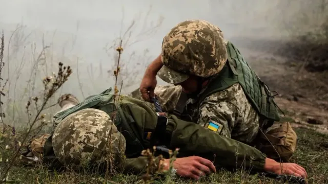 Опубликованы кадры с захваченных бойцами ВС РФ позиций ВСУ в районе Кременной