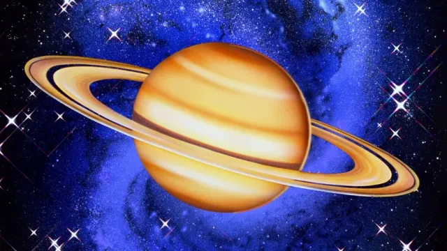В Сети показали вид на Землю и Луну через кольца планеты Сатурн