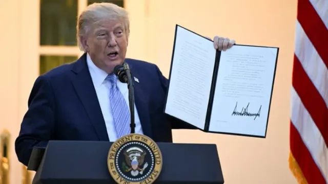 Дональд Трамп подписал законопроект об ужесточении санкций против России